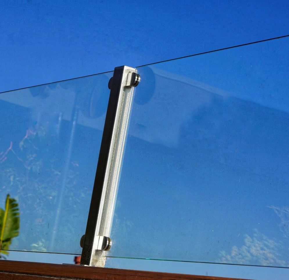glass railing installation