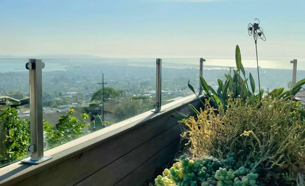 glass railing installation, glass railings San Diego