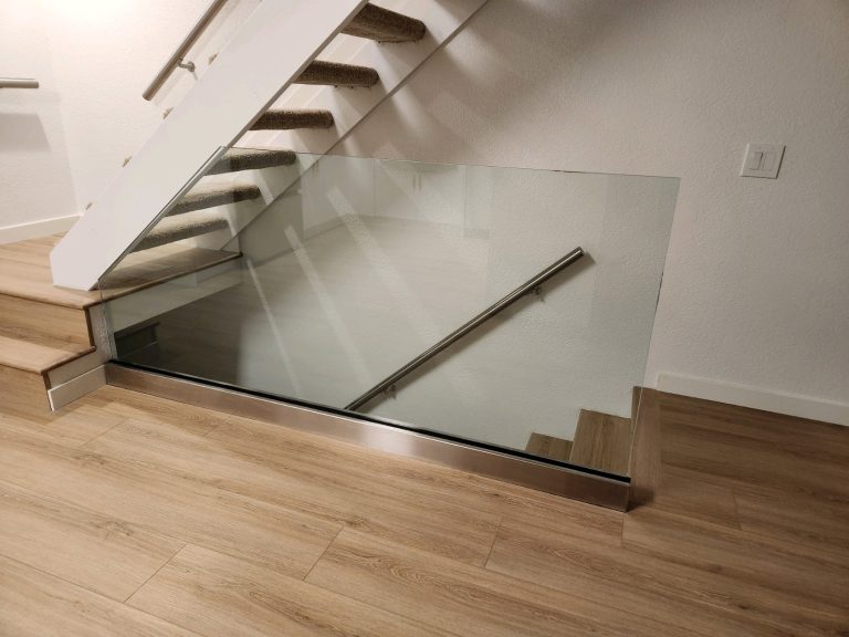 interior glass railings