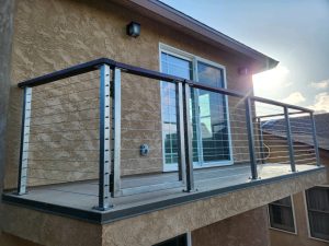 coastal railings, deck railings, cable gates, railing installation Southern California
